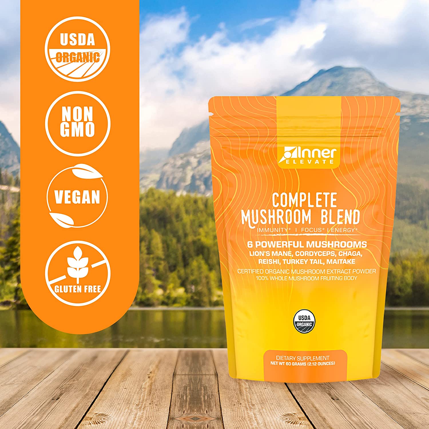 экстракт "6 грибов" ежовик кордицепс чага рейши тт маитаке — изображение 4