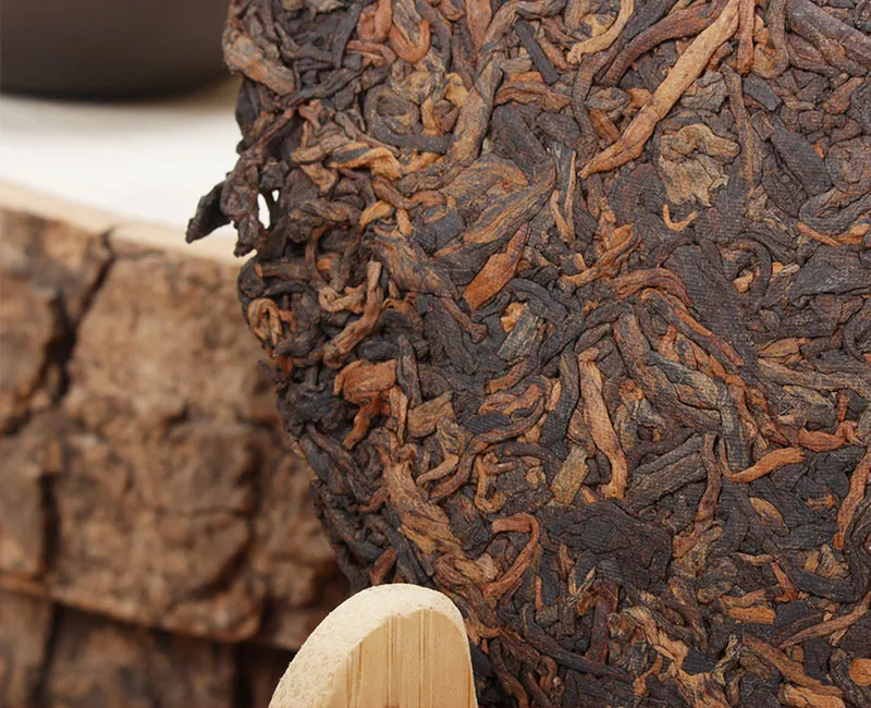 Шу пуэр Mengku Rongshi Muyechun 2014 400g nC185 — изображение 4