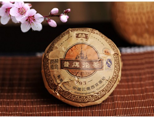 шу пуэр TAETEA "v93" MD 2009 DaYi 100g